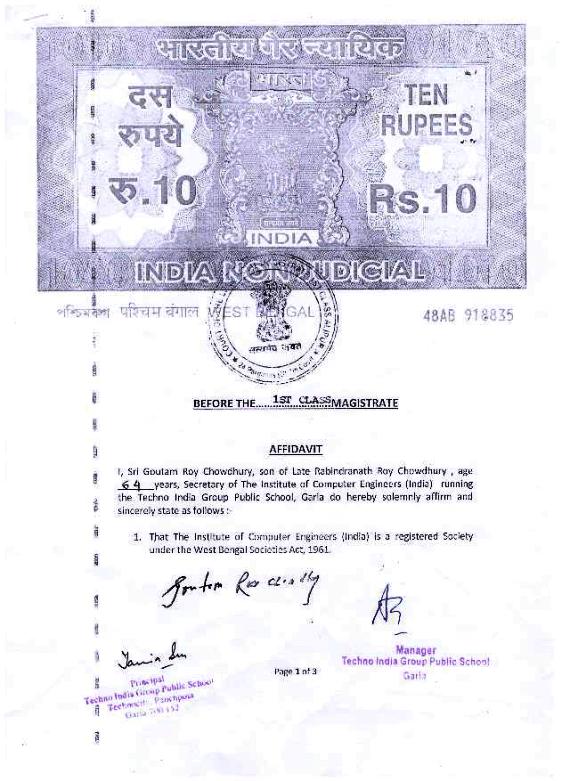 Affidavit